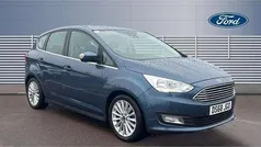 Blue Used 2018 Ford C-MAX Titanium MPV | £7,890 (Fair price)