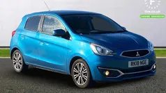 Blue Used 2018 Mitsubishi Mirage Hatchback | £6,099 (Fair price)