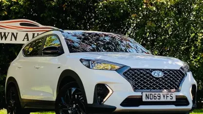 Used Hyundai Tucson N Line 177 HP (130 kW) 2020 White SUV