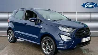 Begagnad Ford Ecosport ST-Line 125 HK (91 kW) 2022 Blå SUV