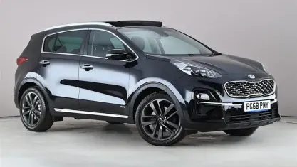 Used Kia Sportage 177 HP (130 kW) 2019 Black SUV