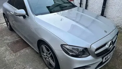 Used Mercedes E300 AMG Line Premium 245 HP (180 kW) 2020 Silver Coupe