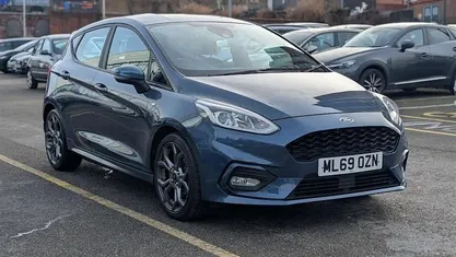 Used Ford Fiesta ST-Line 101 HP (74 kW) 2019 Blue Hatchback