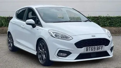 Used Ford Fiesta ST-Line 101 HP (74 kW) 2019 White Hatchback