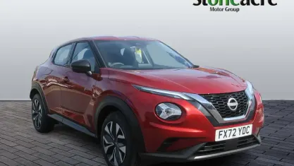 Used Nissan Juke Acenta 114 HP (83 kW) 2022 Red SUV
