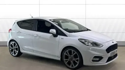 Used Ford Fiesta ST-Line X 95 HP (69 kW) 2020 White Hatchback
