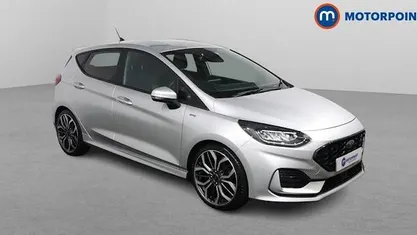 Used Ford Fiesta ST-Line X 125 HP (91 kW) 2023 Silver Hatchback