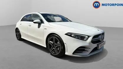 Used Mercedes A35 AMG AMG 306 HP (225 kW) 2019 White Hatchback