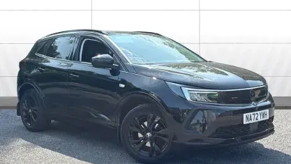 Used Vauxhall Grandland X GS Line 131 HP (96 kW) 2022 Black SUV