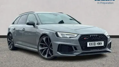 Used Audi RS4 Advanced 450 HP (330 kW) 2018 Grey Estate