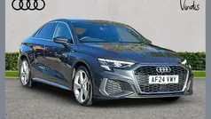 Grey Used 2024 Audi A3 S-Line Sedan | £24,476 (Fair price)