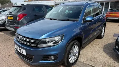 Used VW Tiguan Match 140 HP (102 kW) 2014 Blue SUV