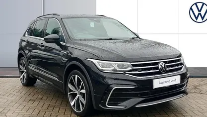 Black Used 2023 VW Tiguan R-line SUV | £26,945 (Fair price)
