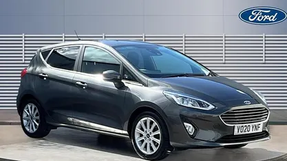 Used Ford Fiesta Titanium 125 HP (91 kW) 2020 Grey Hatchback