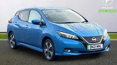 Blue Used 2021 Nissan Leaf 360º Hatchback | £9,199 (Good price)