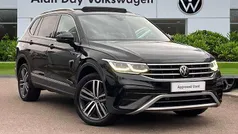 Black Used 2022 VW Tiguan Allspace Elegance SUV | £26,551 (Fair price)