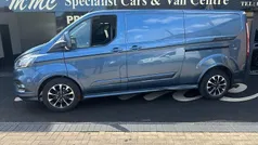 Blue Used 2018 Ford Transit Custom Sport Van | £18,999 (Good price)