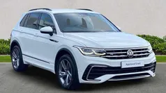 White Used 2023 VW Tiguan R-line Edition SUV | £27,570 (Fair price)