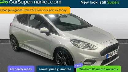 Used Ford Fiesta ST-Line 140 HP (102 kW) 2019 Silver Hatchback