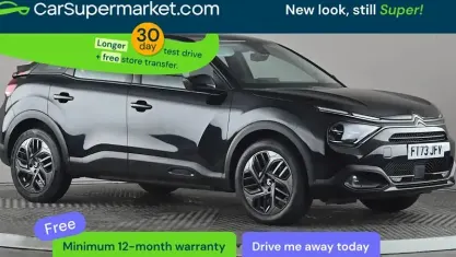 Usado Citroën C4 PureTech 131 CV (96 kW) 2023 Negro SUV