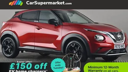 Used Nissan Juke N-Connecta 117 HP (86 kW) 2020 Red SUV