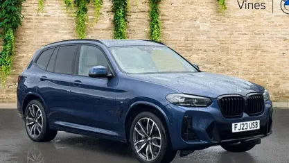 Used BMW X3 M Sport 184 HP (135 kW) 2023 Blue SUV