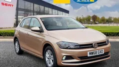 Beige Used 2018 VW Polo SE Hatchback | £11,994 (Fair price)