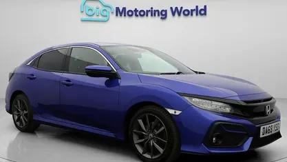 Blue Used 2019 Honda Civic SR Hatchback | £12,800 (Fair price)