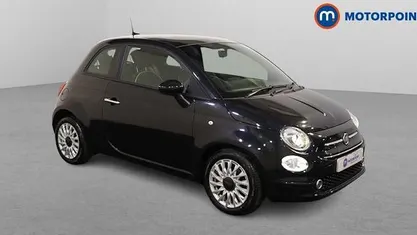 Black Used 2021 Fiat 500 Lounge Hatchback | £8,599 (Fair price)