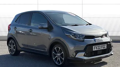 Used Kia Picanto X-Line 67 HP (49 kW) 2022 Grey Hatchback