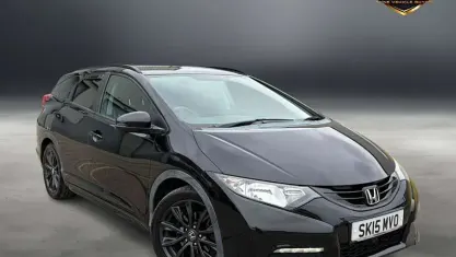 Used Honda Civic Black Edition 120 HP (88 kW) 2014 Black Estate