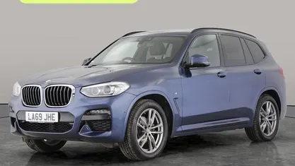 Used BMW X3 M Sport 190 HP (139 kW) 2019 Blue SUV