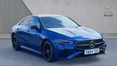 Blue Used 2024 Mercedes CLA220 AMG Line Premium Plus Sedan | £32,931 (Fair price)