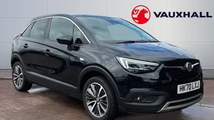 Used Vauxhall Crossland X Elite 131 HP (96 kW) 2020 Black SUV