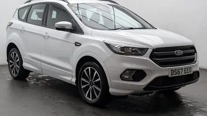 White Used 2017 Ford Kuga ST-Line SUV | £10,750 (Fair price)