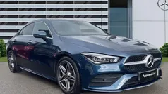 Blue Used 2021 Mercedes CLA180 AMG Line Premium Plus Sedan | £26,314 (Fair price)
