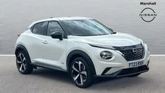 Pearl storm white Used 2023 Nissan Juke Tekna SUV | £20,272 (Fair price)