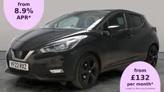 Black Used 2022 Nissan Micra S Hatchback | £10,518 (Fair price)