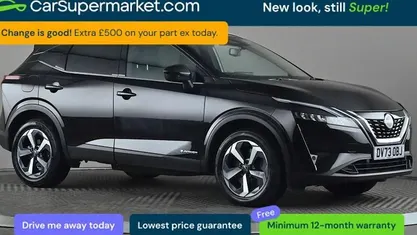 Used Nissan Qashqai N-Connecta 190 HP (139 kW) 2023 Black SUV