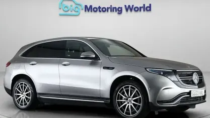 Used Mercedes EQC400 AMG line 300 kW (408 HP) 2022 Silver SUV