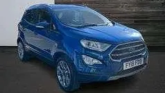 Blue Used 2018 Ford Ecosport Titanium SUV | £8,999 (Fair price)
