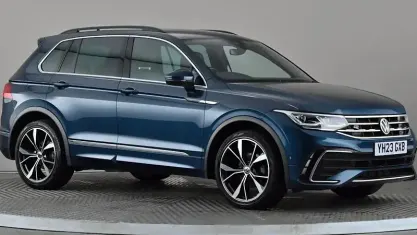Used VW Tiguan R-line 150 HP (110 kW) 2023 Blue SUV