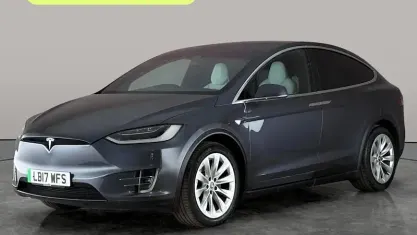 Used Tesla Model X Standard Range 306 kW (417 HP) 2017 Silver SUV