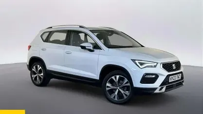 Käytetty Seat Ateca SE Technology 110 HP (80 kW) 2023 Valkoinen Katumaasturi