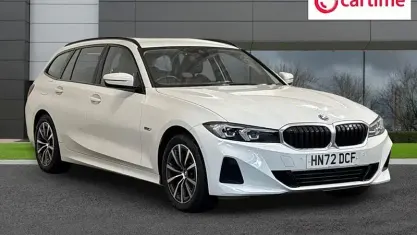 Used BMW 330e Sport Line 292 HP (214 kW) 2023 White Estate