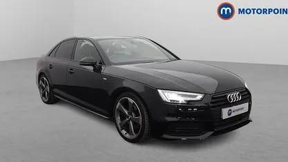 Used Audi A4 Black Edition 252 HP (185 kW) 2017 Black Sedan