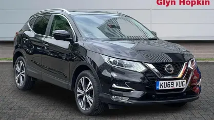 Used Nissan Qashqai N-Connecta 140 HP (102 kW) 2020 Black SUV
