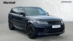 Metallic portofino blue Used 2021 Land Rover Range Rover Sport Autobiography Dynamic SUV | £32,647 (Fair price)