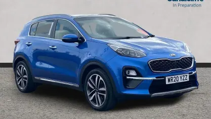 Used Kia Sportage 134 HP (98 kW) 2020 Blue SUV