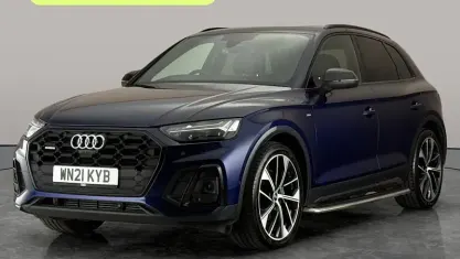 Used Audi Q5 Comfort 265 HP (194 kW) 2021 Blue SUV